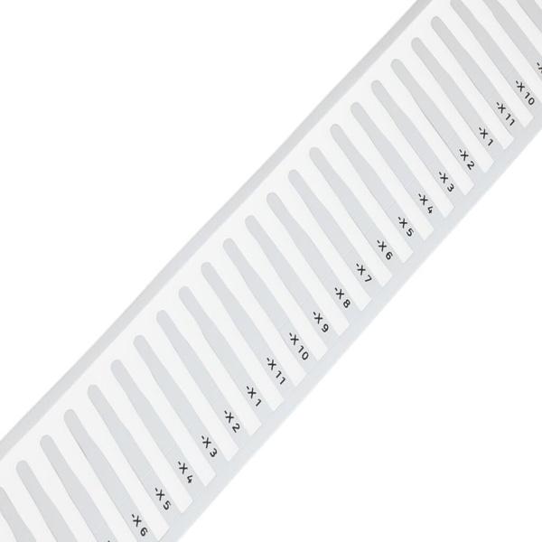 Étiquette à enficher; pour Smart Printer; pour une utilisation en douilles; Longueur 12 mm; blanc 211-811 WAGO